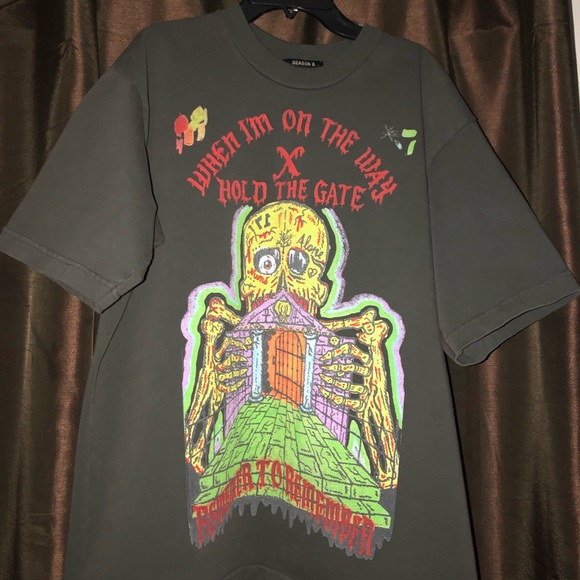 YEEZY SEASON6 Hold The Gate Tシャツ XL 極美品